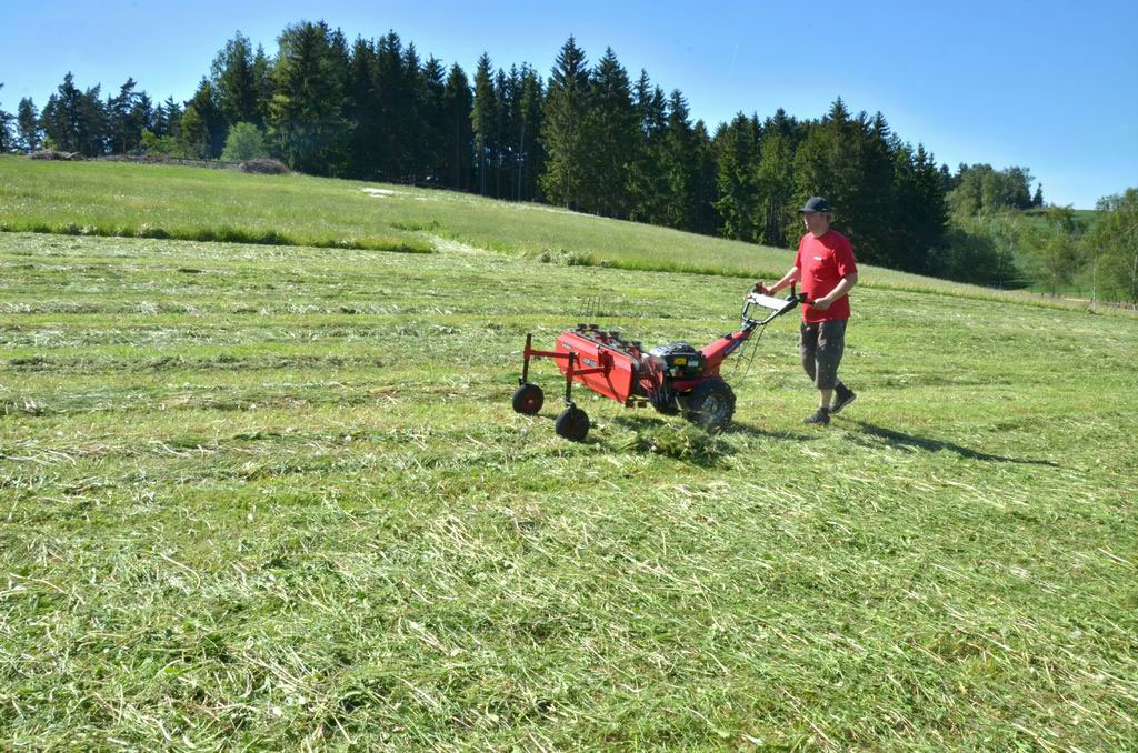 Anbau Heuwender ROP-115 für Motoreinachser Raptor