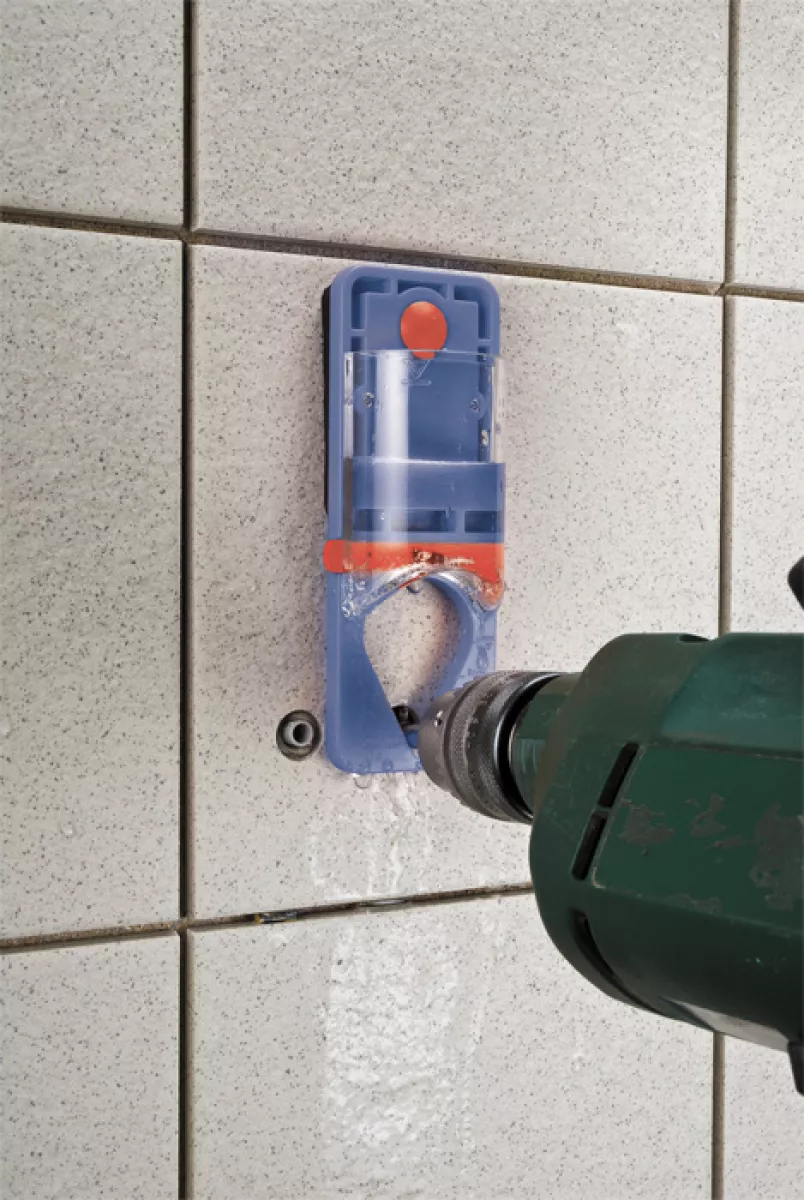 KWB Wassersystem und Bohrzentrierung Bohrerlehre Ø 5 - 35 mm