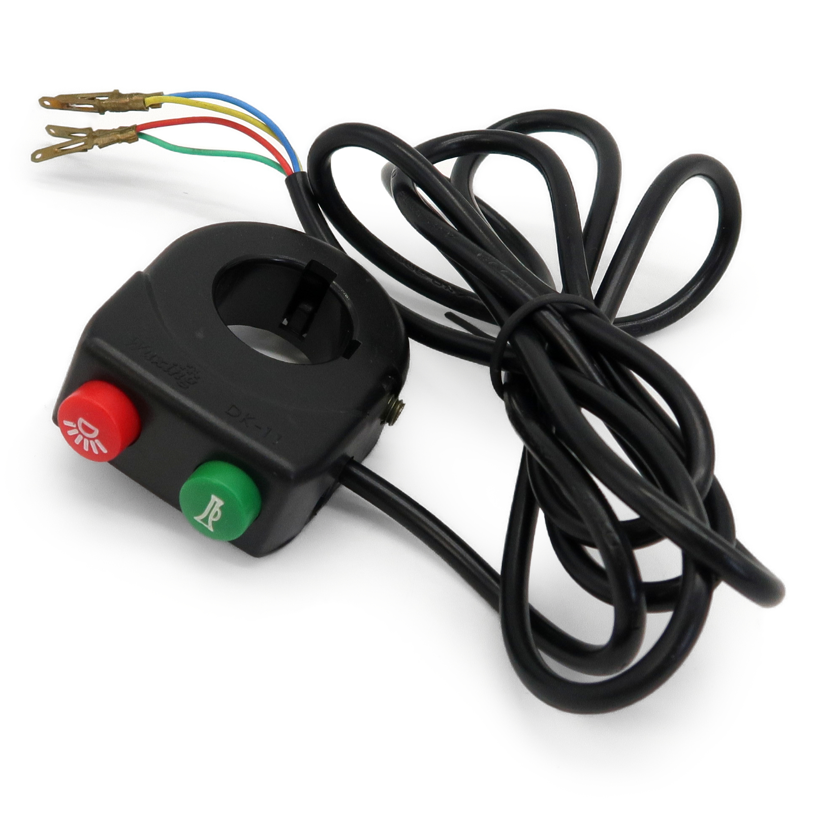 Rolektro Schalteinheit Licht + Hupe, mit 1,2 m Kabel ohne Stecker