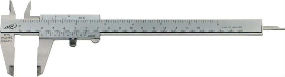 Fein-Messschieber DIN 862150mm rostfr.m.F.Preisser