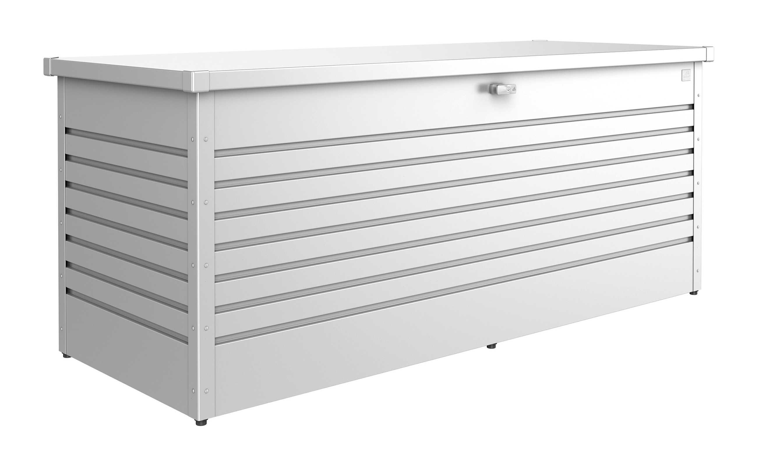 Biohort FreizeitBox 200 Gartenbox silber 201x79x83cm