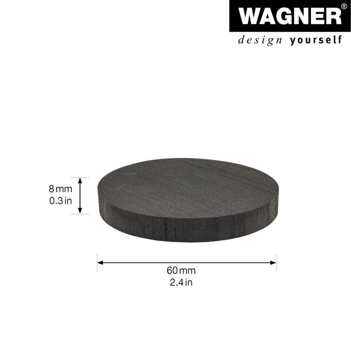 Topffüße Kautschuk 4er Set 60 mm