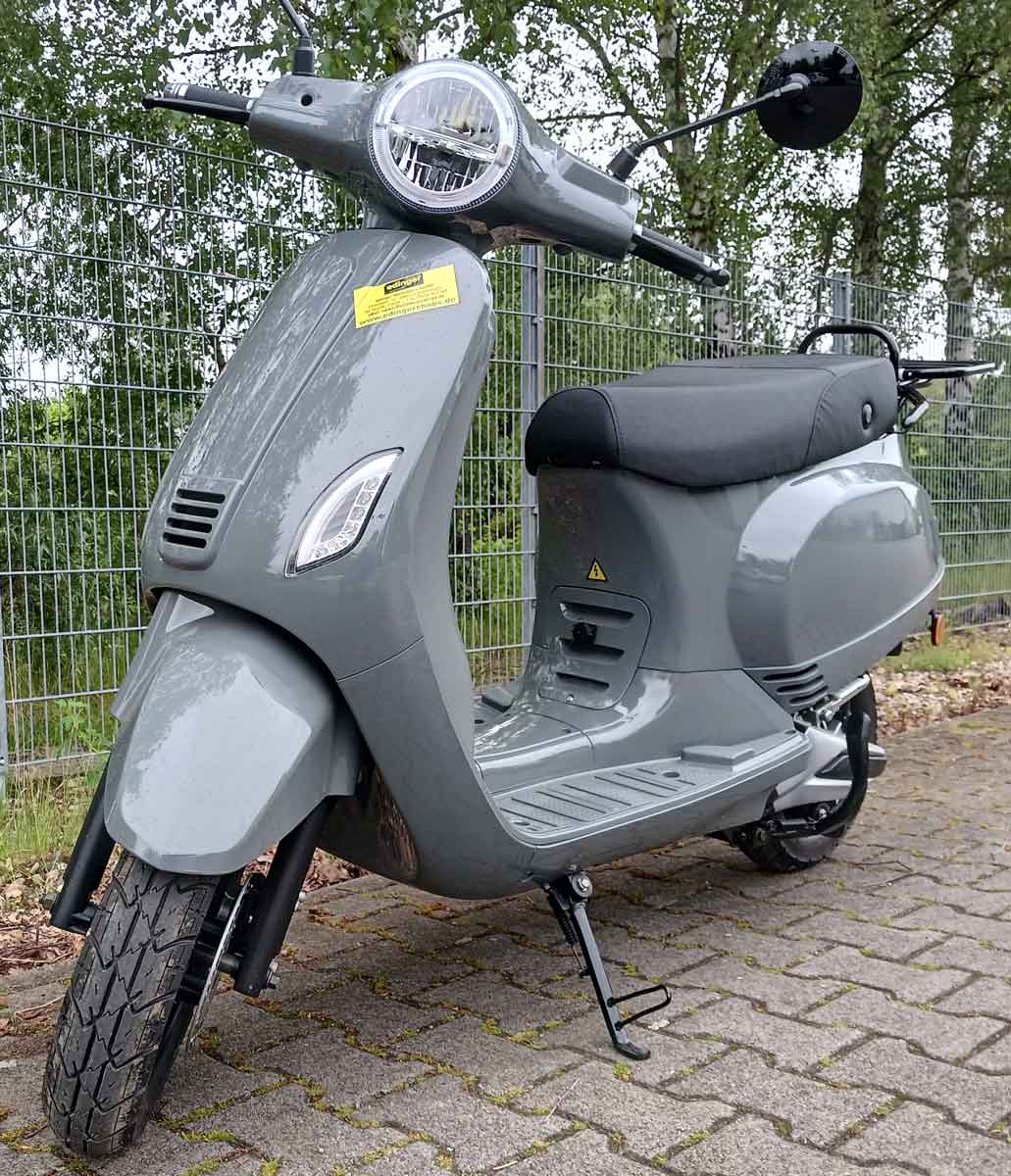 E Roller Elektroroller Ginabella Prima rot 45Kmh
