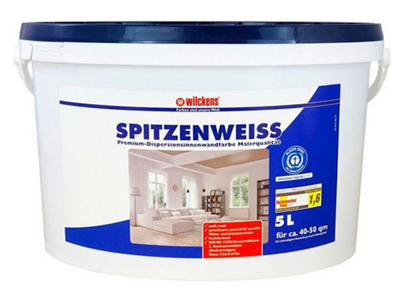 Wilckens® Spitzenweiss Premium weiß matt 5L