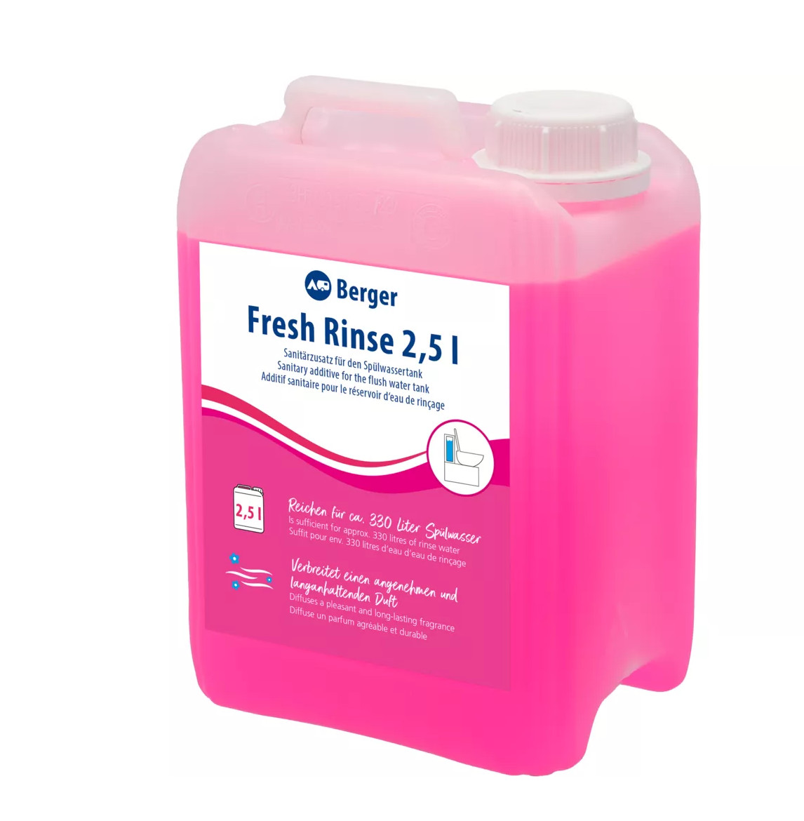 Berger Fresh Rinse Spülwasserzusatz 2,5 Liter