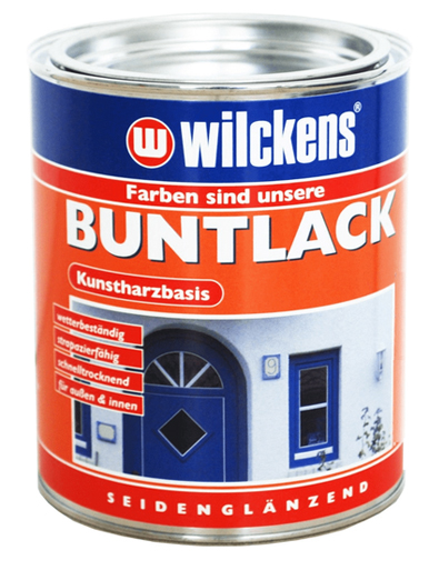 Wilckens® Buntlack lichtgrau seidenglänzend 375ml