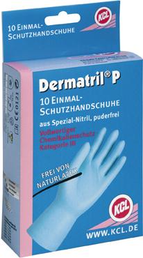 Handschuh Dermatril P746,Gr.10(Pck.a 10 St.)