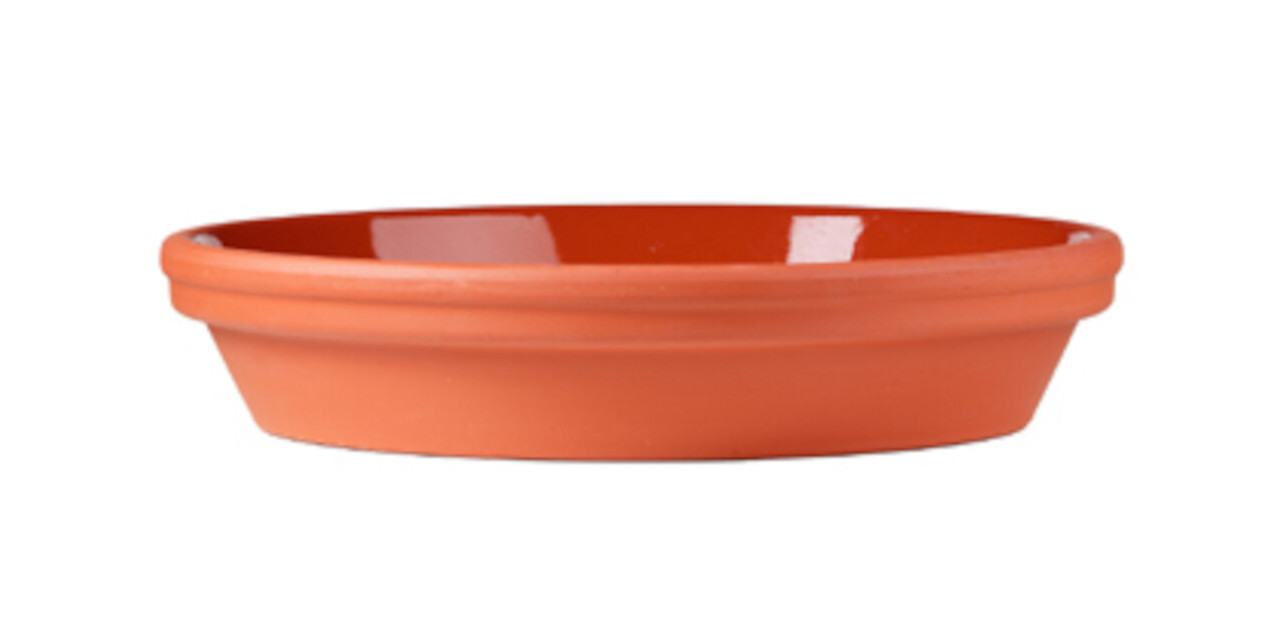 Untersetzer Blumentopf Ton Ø25,7x5,4cm terracotta