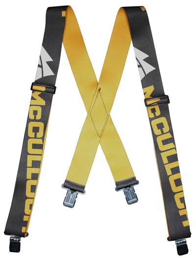 McCulloch Hosenträger mit Clips CLO030