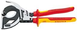 Kabelschneider Ratsche 320mm VDE 2K-Hülle Knipex