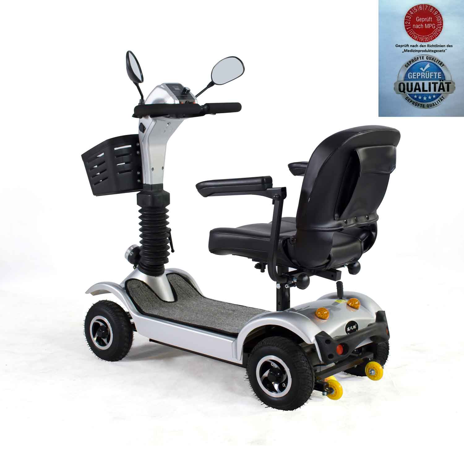 Seniorenmobil Elektromobil klappbar Krankenfahrstuhl de Luxe M4023