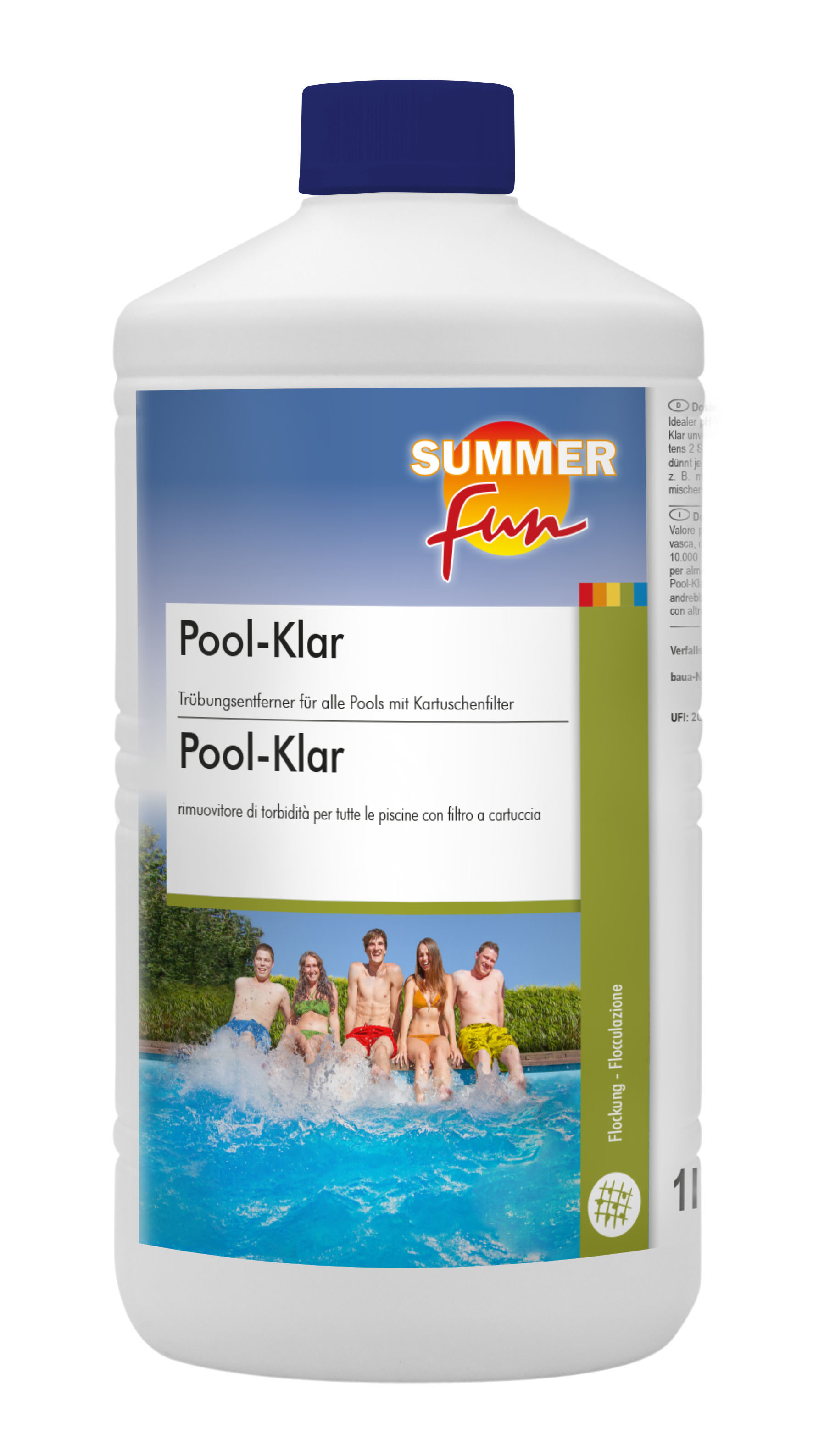 SUMMER fun Pool Klar 1 Liter
