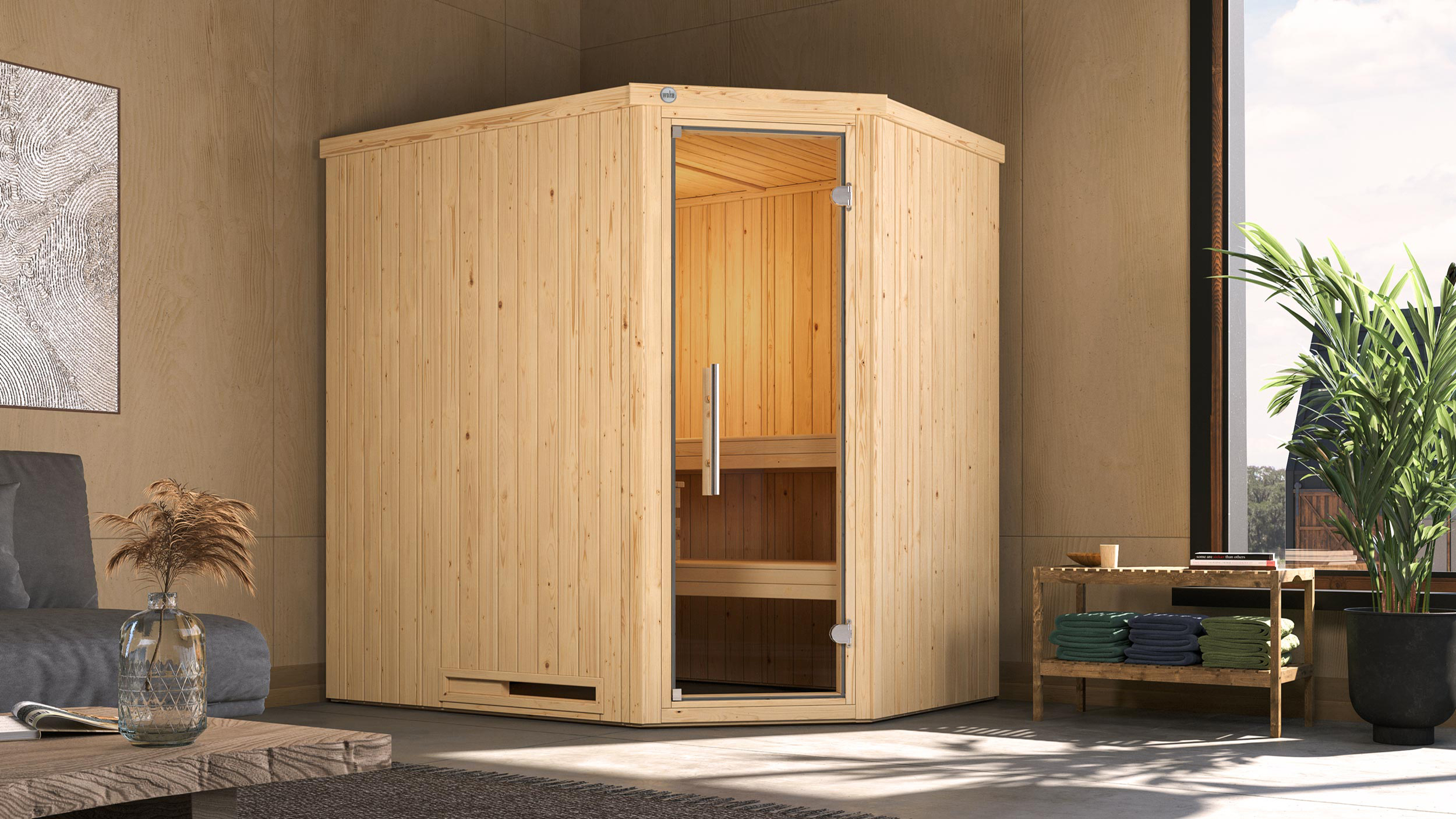Weka Ecksauna VARBERG 1 GT