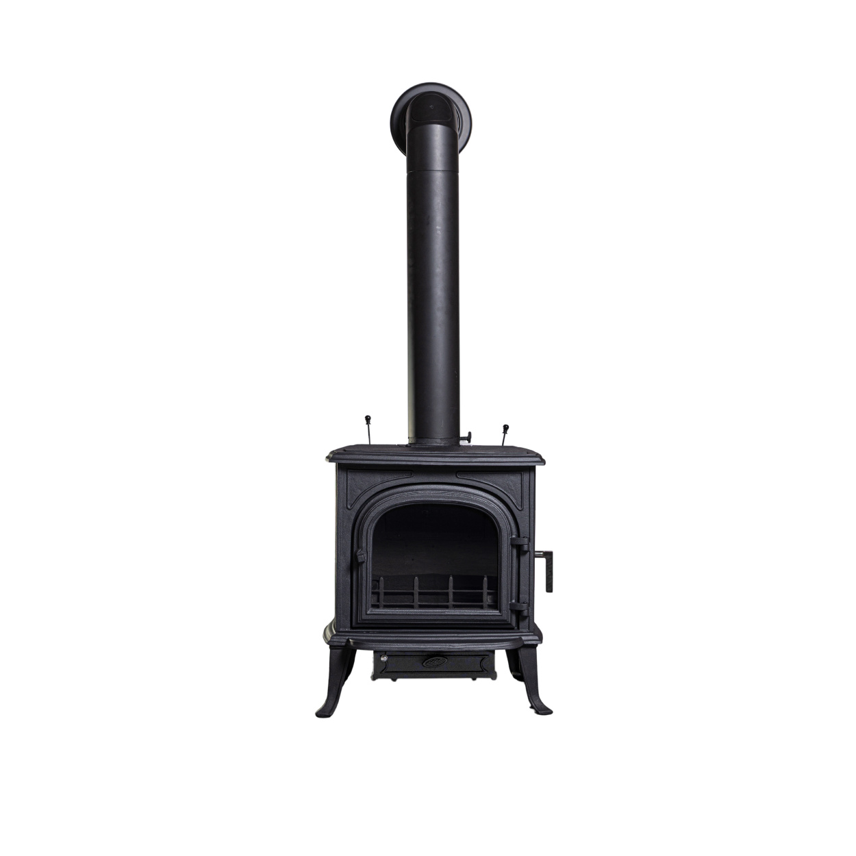 Globe Fire Orion Kaminofen raumluftunabhängig schwarz 7,7 kW
