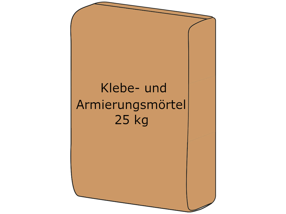 Klebe- und Armierungsmörtel 25kg
