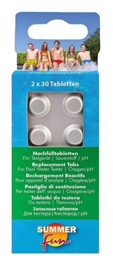 Nachfülltabletten für Wassertestgerät Sauerstoffmethode