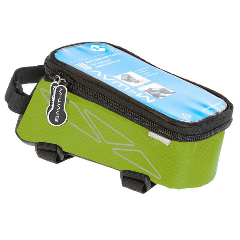 Oberrohrtasche 'M-Wave Rotterdam Top L' grün