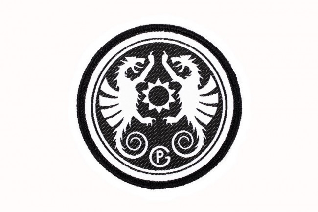 Petromax Aufnäher mit Klett Drachenlogo 7cm