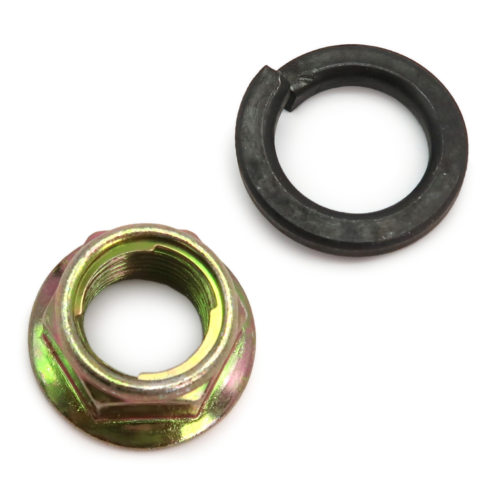 Rolektro Mutter mit Federring für Trike15/25V2/Quad15/25V2/V3/R26