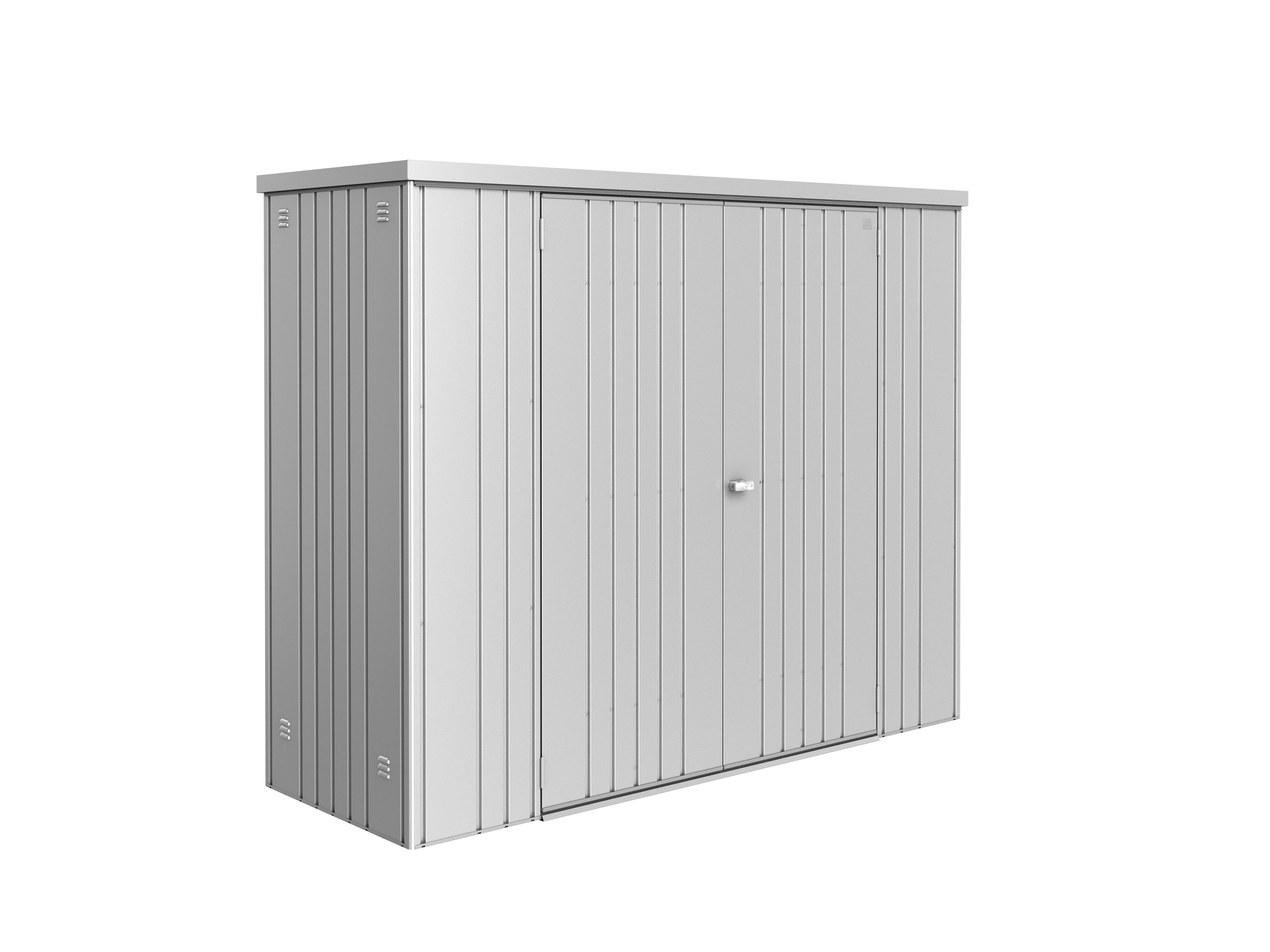 Biohort Geräteschrank 230 silber-metallic 227x83x182,5cm