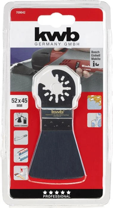kwb Multitool-Schaber flexibel 52 x 45 mm