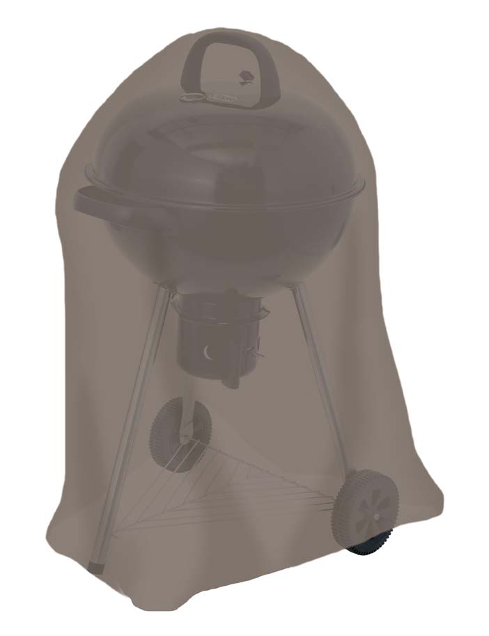 Abdeckhaube / Schutzhülle Tepro Kugelgrill klein taupe