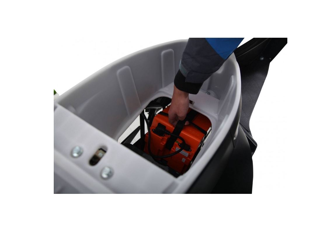 Elektroroller Falcon - Falk 45Km/h - 3.4 weiss Lithium Akku
