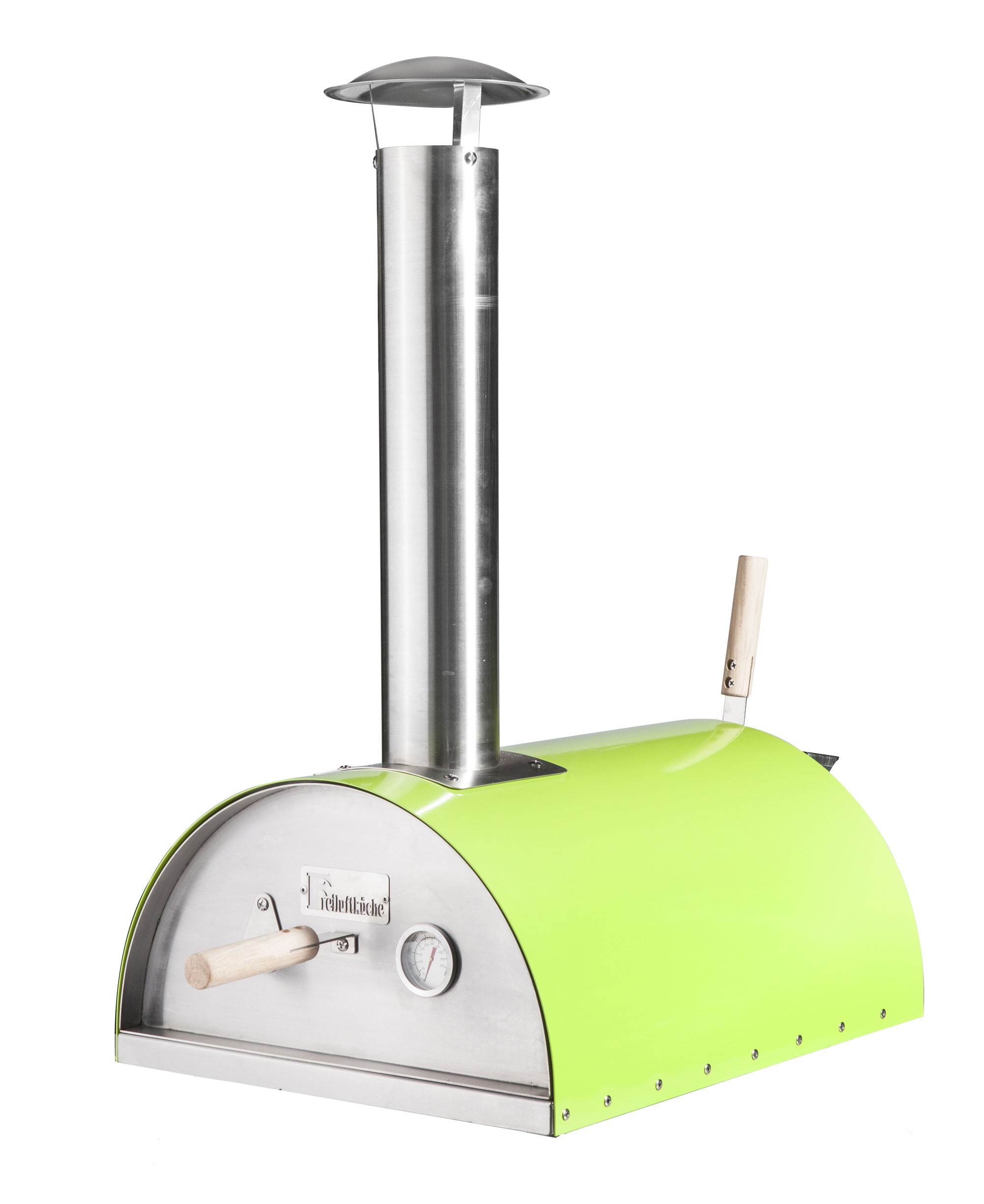 Pellet-Pizzaofen, Flammkuchenofen DaDa II grün