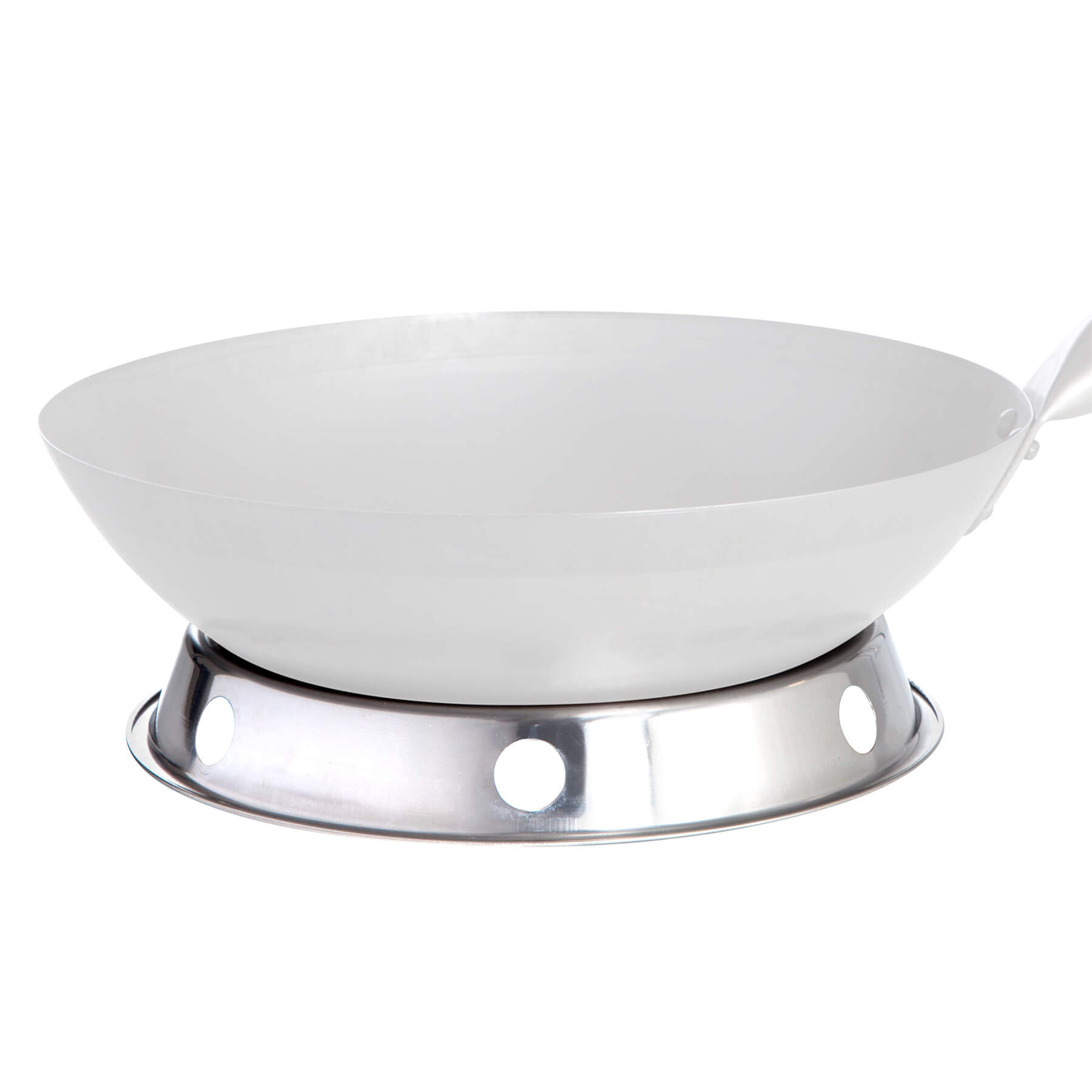 Pealla World® Edelstahl Wok Ring Ø25cm