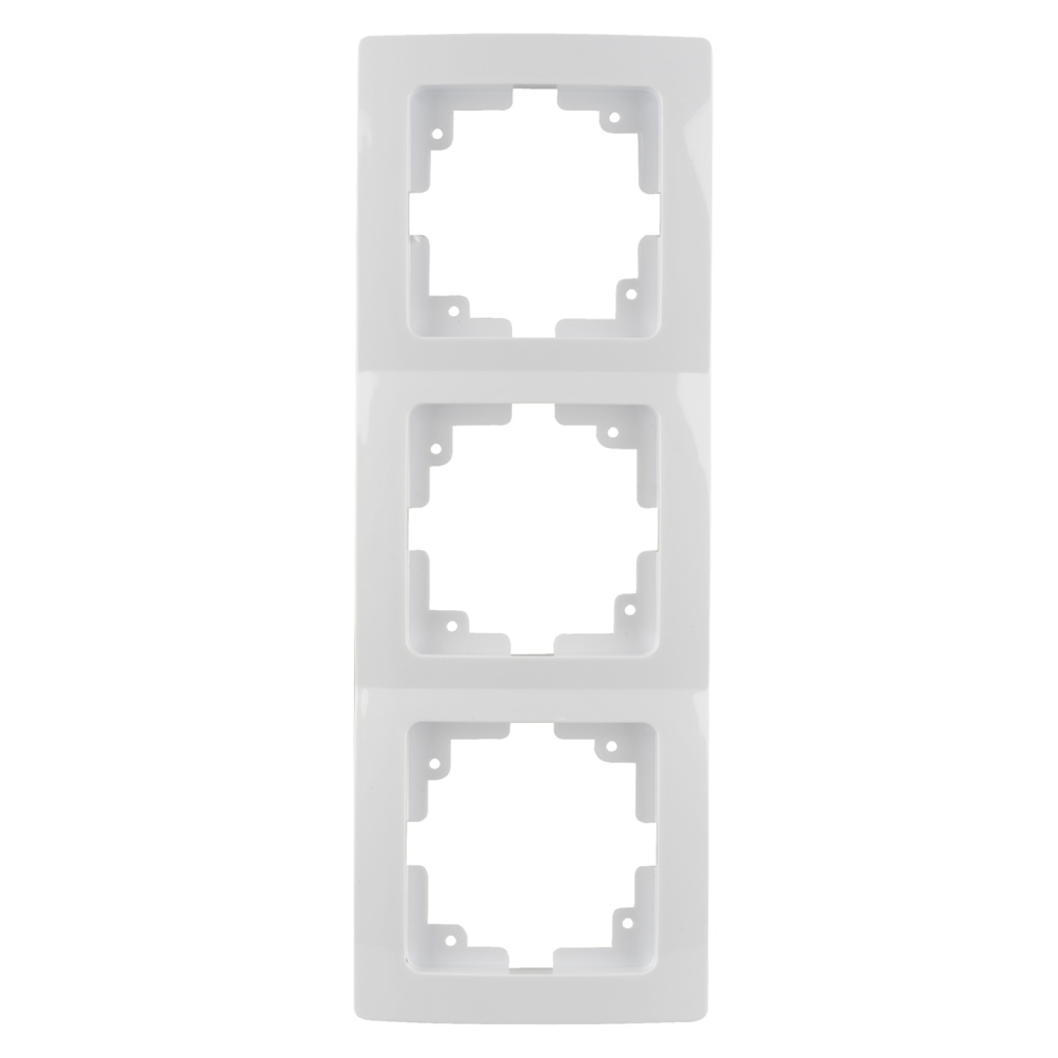 Abdeckrahmen Monaco 3-fach S202 ultraweiss