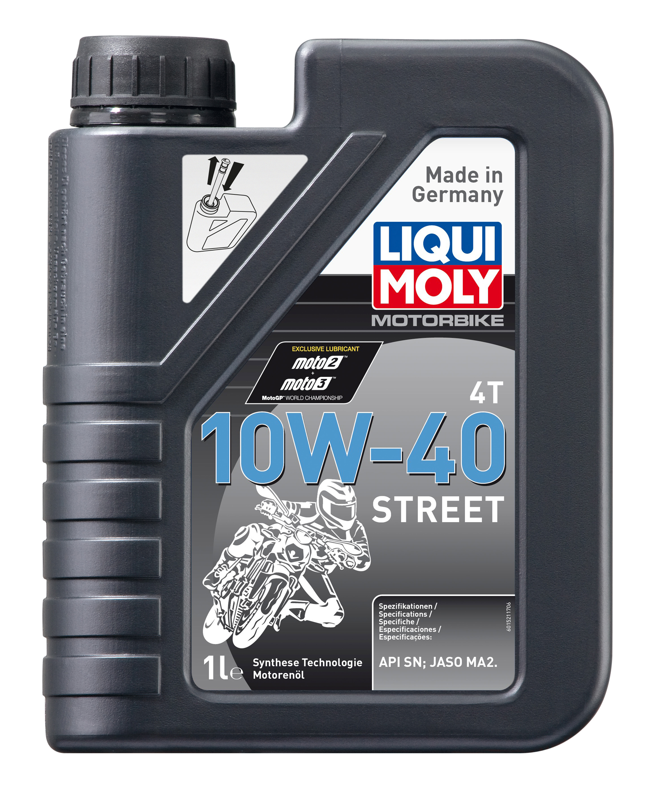 Liqui Moly Motoröl Motorbike 4T 10W-40 Street
 1 Liter