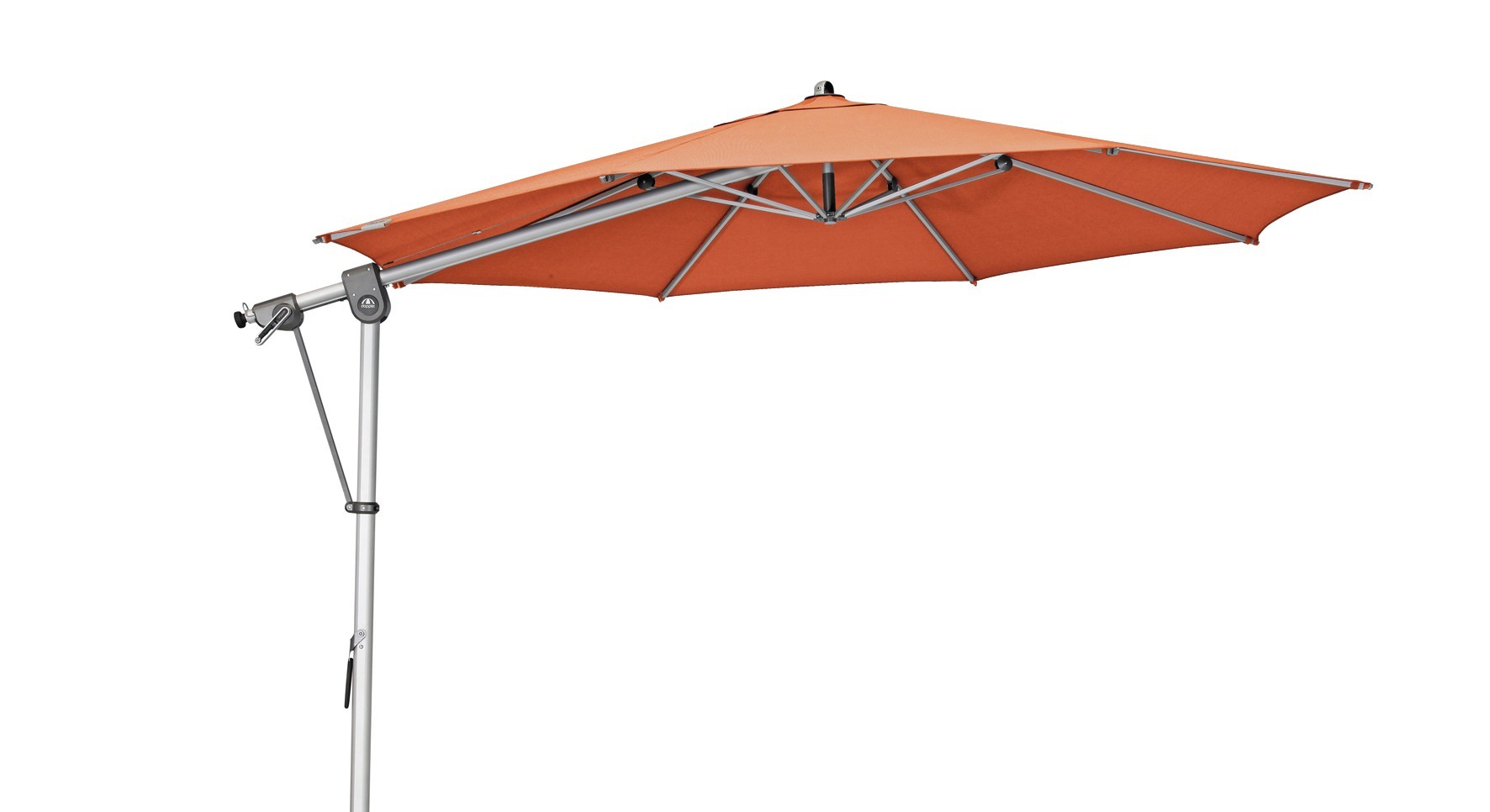 Doppler Ampelschirm / Pendelschirm Expert 350cm Des. T831 terracotta