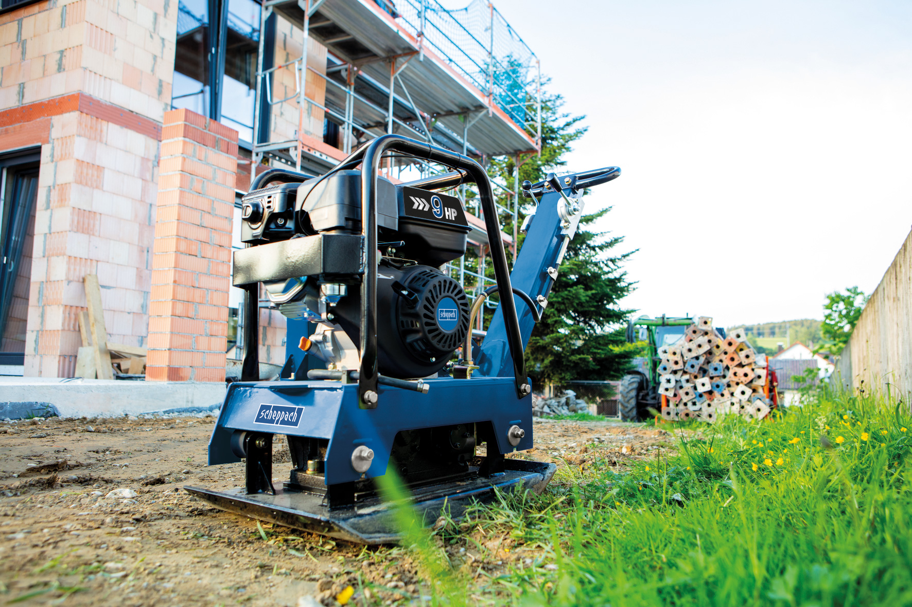 Scheppach Rüttelplatte HP3000s 9 PS 156kg