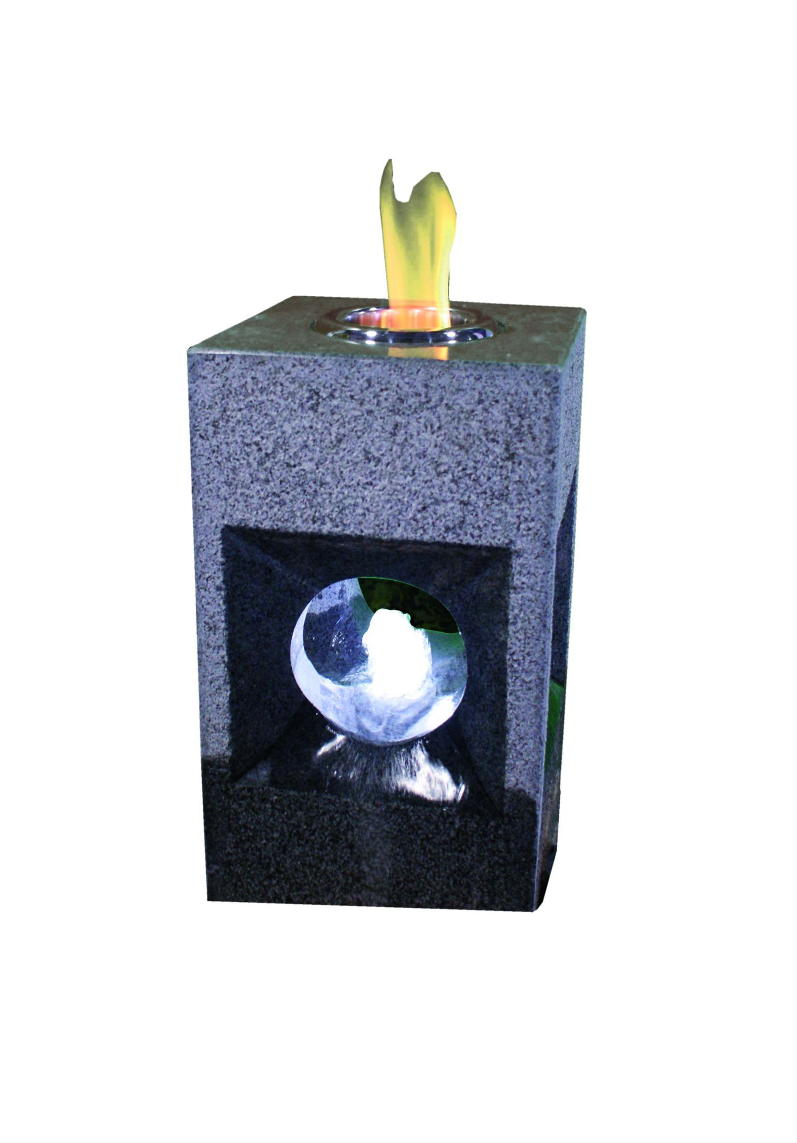 GardenForma Feuer-Wasserspiel Oracle Granit grau