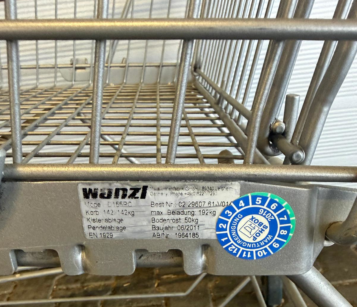 Einkaufswagen WANZL D155 RC - gebraucht