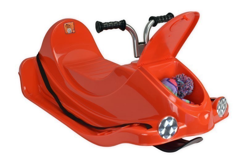 Schlitten / Rodel / Lenkbob KHW Snow Quad pink