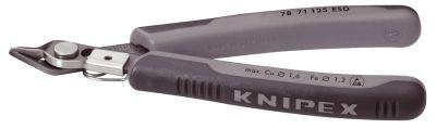 Elektr.Seitenschn. ESD 125mm brü.m.Drahtk.Knipex