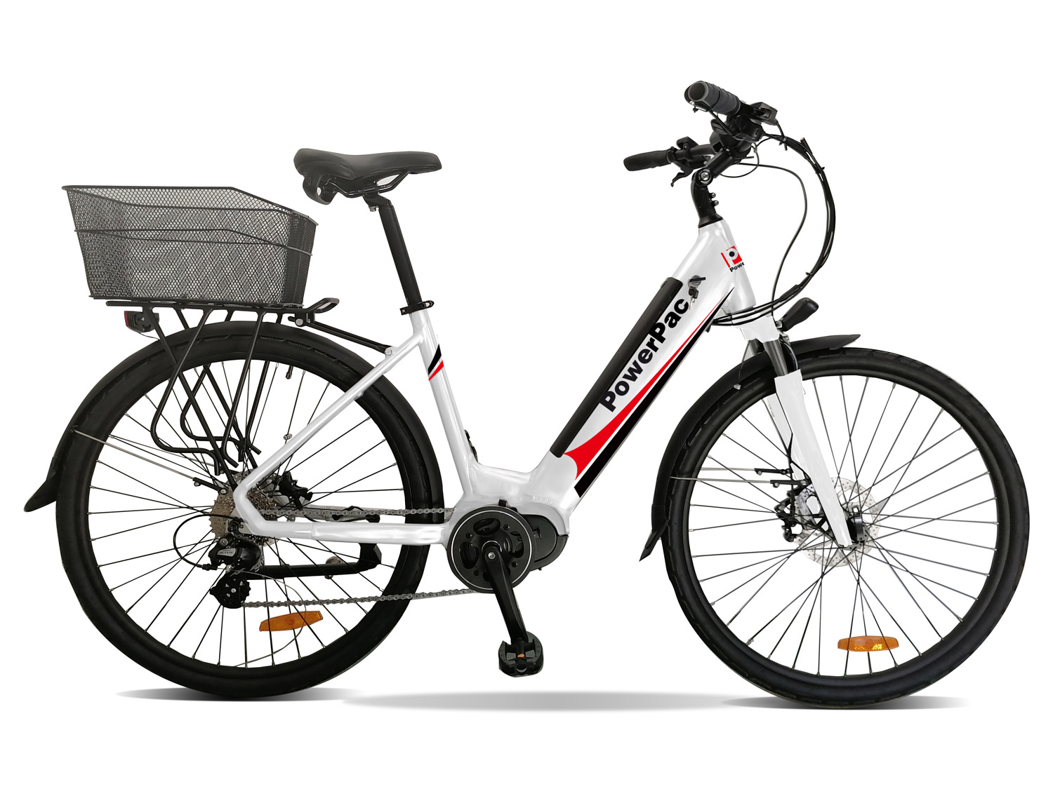 Elektrofahrrad Mittelmotor Citybike 700C 28"