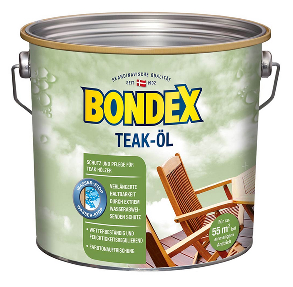 BONDEX TEAK ÖL farblos 2,5L