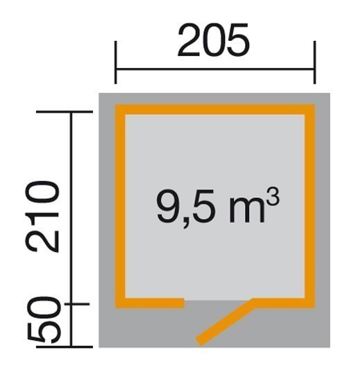weka Designhaus wekaLine 172 Gr.1, natur, 28 mm, E