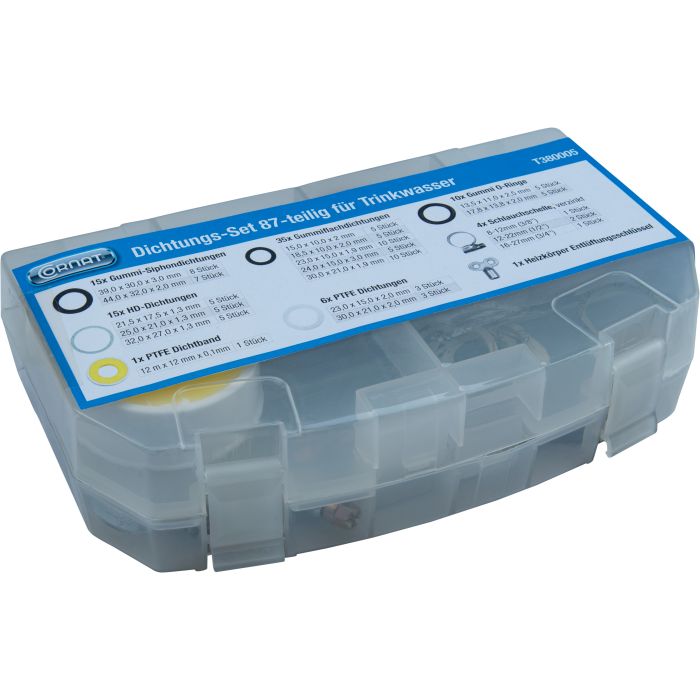 Dichtungssortiment 87tlg für Trinkwasser