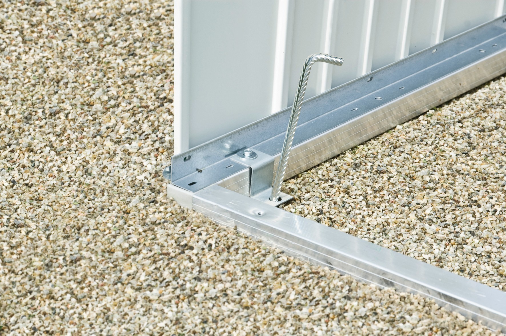 Bodenrahmen Alu für Biohort Gerätehaus HighLine H1 252x132x4cm