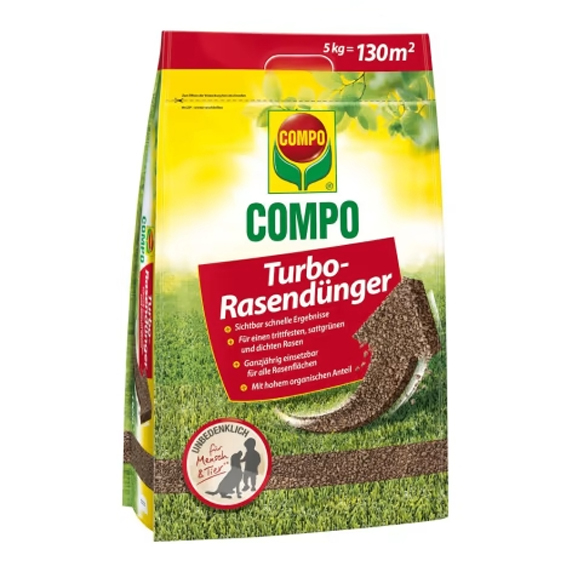 Compo Turbo Rasendünger 5kg