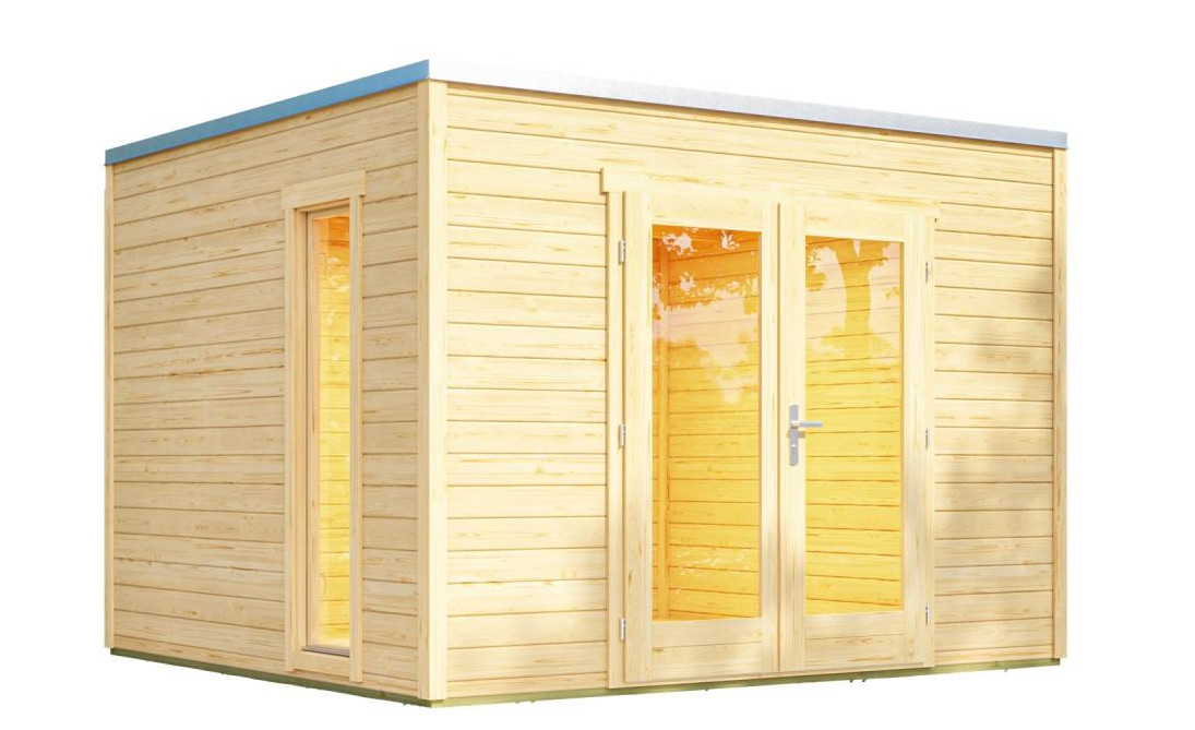 Gartenhaus P 285 , natur 300 x 250