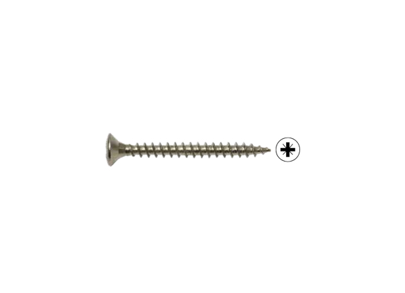 SWG Uni Allzweckschraube vernickelt Linsensenkkopf 4x50mm 10 Stück