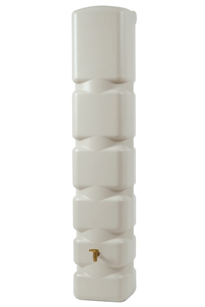4Rain Regentonne Wandtank Basic 300 Liter sandbeige