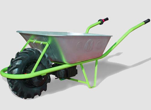 Elektroschubkarre MOTOkarre Standard 250W 100L verzinkt Reifen 10 Elektroschubkarre MOTOkarre Standard 250W 100L verzinkt Reifen 10