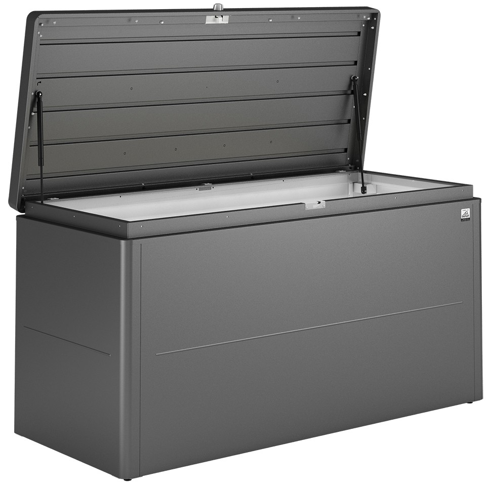 Gartenbox Biohort LoungeBox Gr. 160 dunkelgrau-metallic 160x70x83,5cm