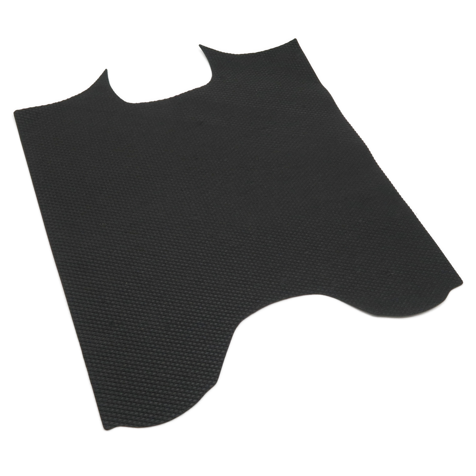 Rolektro Fußmatte, Gummimatte Schwarz, Vorne für Duo