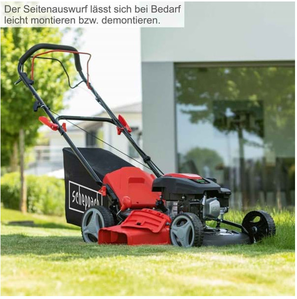 Scheppach Benzin Rasenmäher MS161-46 Schnittbreite 46 cm